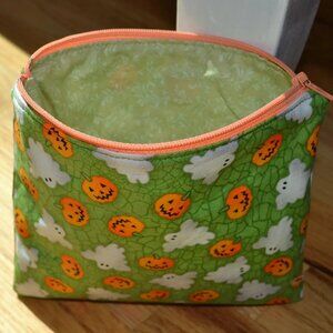 Halloween Ghost and Jack-o'-lantern Coin Purse